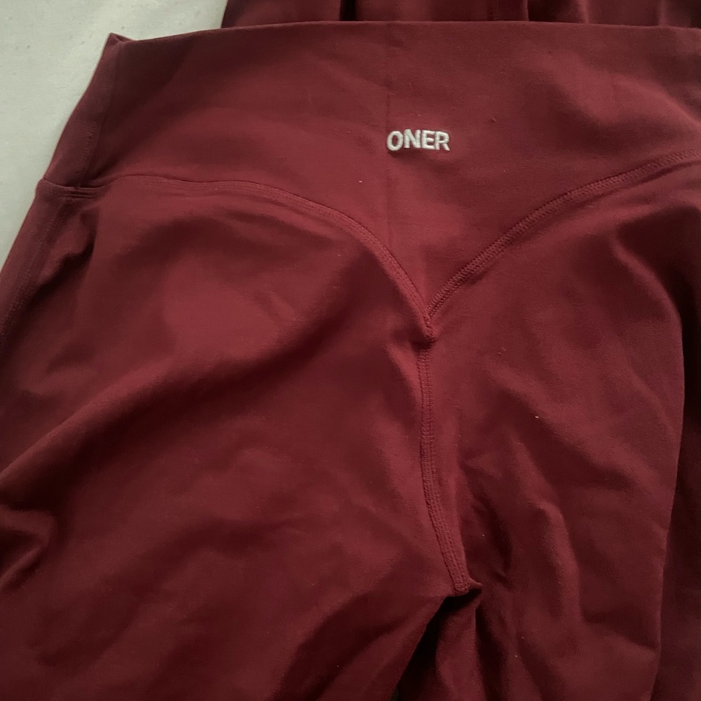 Oner Active Burgundy Straight Leg Pants